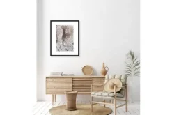 Art Print Curly Soft Coral