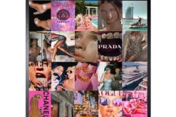 Art Print Fashion Party Collage COLL-04