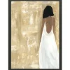 Art Print She Opened Her Heart
