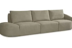Bankstel Taupe Rocca