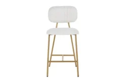 Barstoel 210692 White Bouclé Xenia