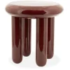 Bijzettafel 250088 burgundy Balloon