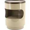 Bijzettafel Taupe 250338 Tondo