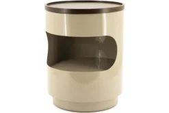 Bijzettafel Taupe 250338 Tondo