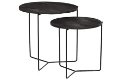 Bijzettafels black Mason