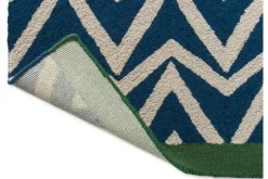 Buitenkleed Blue 426318 Dhurrie | Scion Rug Collection