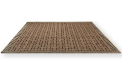 Buitenkleed TB T Monogram Light Brown 455811 Outdoor | Brink & Campman