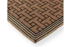 Buitenkleed TB T Monogram Light Brown 455811 Outdoor | Brink & Campman
