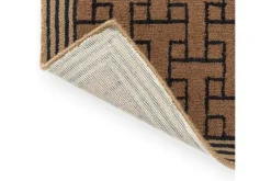Buitenkleed TB T Monogram Light Brown 455811 Outdoor | Brink & Campman