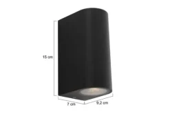 Buitenlamp 1496ZW Logan