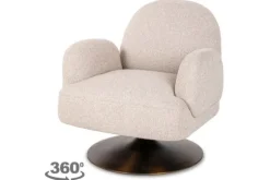 Draaifauteuil 214133 Biscotti Kagney