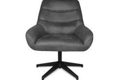 Draaifauteuil - Chicago Antracite Toma