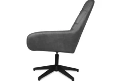 Draaifauteuil - Chicago Antracite Toma