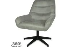 Draaifauteuil - Chicago Grey Toma