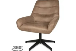Draaifauteuil - Chicago Truffle Toma