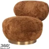 Draaifauteuil 212218 Lovely Cinnamon Jace