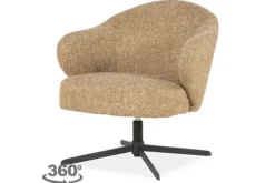 Draaifauteuil 96351 mosterd Connor