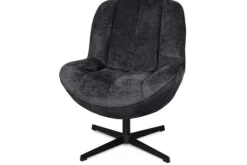 Draaifauteuil - Movie Antraciet Mellon