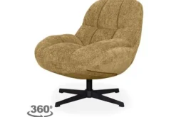 Draaifauteuil Brass WX-67.009 Huxley