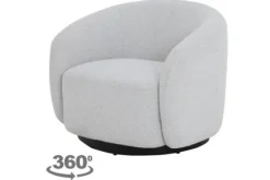 Draaifauteuil Light Ivory Belfast