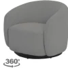 Draaifauteuil Taupe Belfast