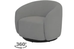 Draaifauteuil Taupe Belfast