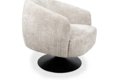Draaifauteuil Taupe Louis