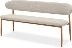 Eetbank Beige Naturel Kumo
