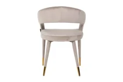 Eetkamerstoel 210753 Khaki Velvet Gia