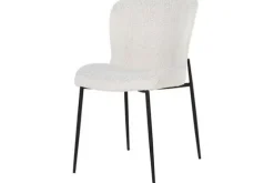 Eetkamerstoel 210624 White Bouclé Darby