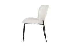 Eetkamerstoel 210624 White Bouclé Darby