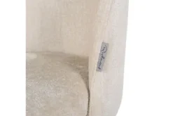 Eetkamerstoel 210855 White Chenille Alicia