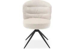 Eetkamerstoel Almond White Carro