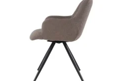 Eetkamerstoel Boucle Brown Doreen