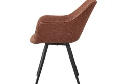 Eetkamerstoel Boucle Leaf Brown Luca