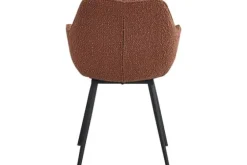 Eetkamerstoel Boucle Leaf Brown Luca