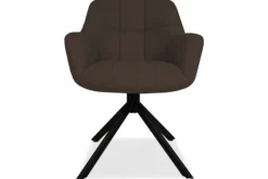 Eetkamerstoel Dark Brown Alba