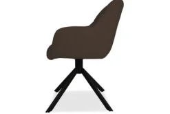 Eetkamerstoel Dark Brown Alba
