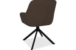 Eetkamerstoel Dark Brown Alba