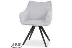 Eetkamerstoel Light Grey Riviera