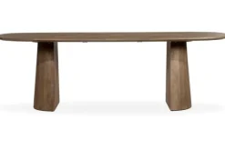 Eettafel Lichtbruin Lune
