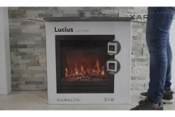 Elektrische Lucius LED haard F02 Kos