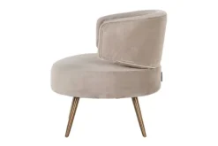 Fauteuil 211049 Khaki Velvet Hazel