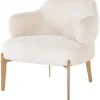 Fauteuil 211058 White Chenille Venus