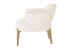 Fauteuil 211058 White Chenille Venus