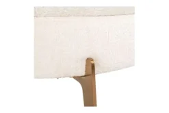 Fauteuil 211058 White Chenille Venus