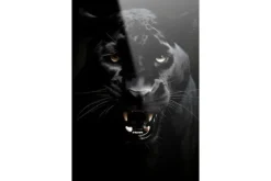 Glasschilderij Rawr Panther