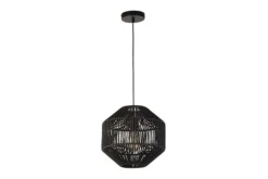 Hanglamp 11203-1BK Wicker
