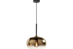 Hanglamp goudkleurig glas Bellini