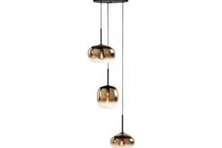 Hanglamp goudkleurig glas Bellini
